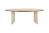 Denny Oval 6 Seater Dining Table - Antique White